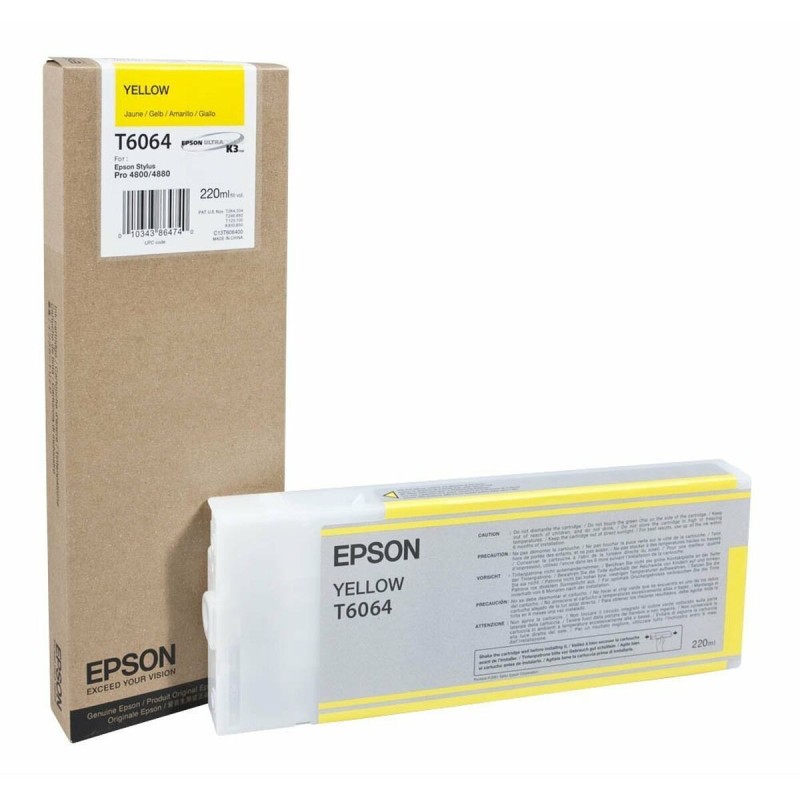 Original Tintenpatrone Epson C13T606400 Gelb