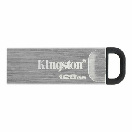 USB Pendrive Kingston Kyson Schwarz Stahl 128 GB (1 Stück)