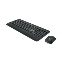 Tastatur und Gaming Maus Logitech MK540 Advanced Schwarz Schwarz/Weiß Spanisch Qwerty Spanisch QWERTY