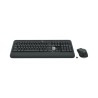 Tastatur und Gaming Maus Logitech MK540 Advanced Schwarz Schwarz/Weiß Spanisch Qwerty Spanisch QWERTY