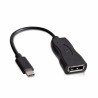 USB-C-zu-DisplayPort-Adapter V7 V7UCDP-BLK-1E Schwarz