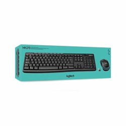 Tastatur und optische Maus Logitech 920-004513 2,4 GHz Schwarz Wireless