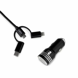 Universal-USB-Autoladegerät + USB-Kabel-C Subblim SUB-CHG-4CC002