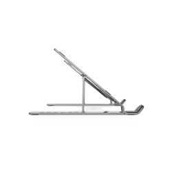 Laptop-Stand Nox NXHUMMERASTAND Schwarz Aluminium 17"