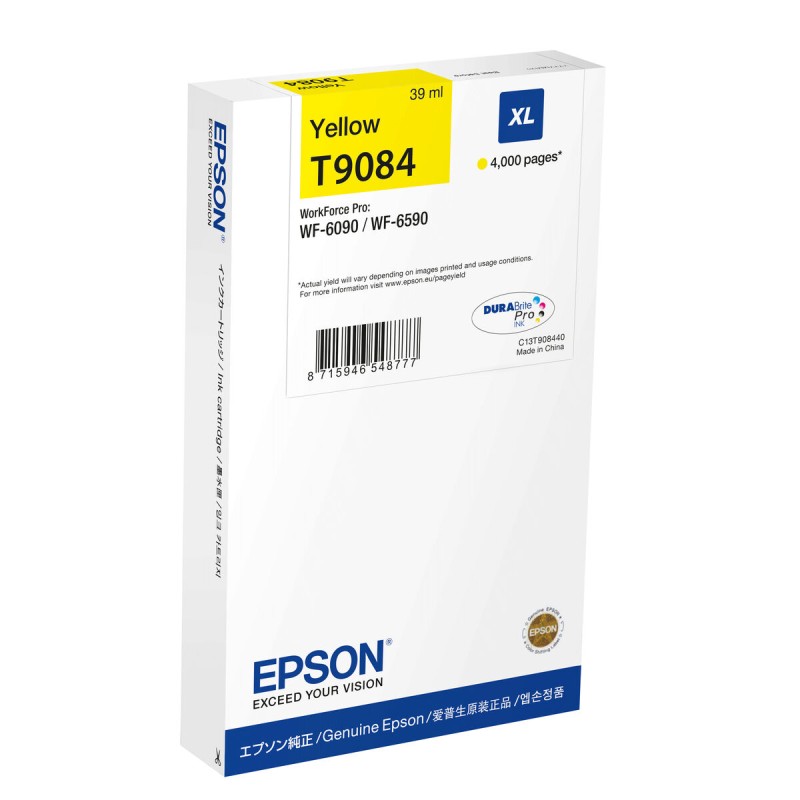 Original Tintenpatrone Epson C13T90844N Gelb