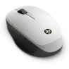 Schnurlose Mouse HP 6CR72AA Schwarz Schwarz/Silberfarben