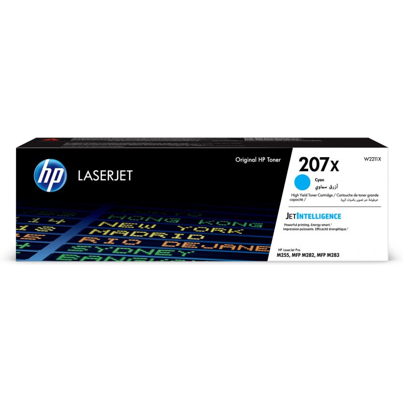 Original Toner HP 207X Türkis