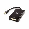 Mini DisplayPort-zu-VGA/DVI/HDMI-Adapter V7 V7MDP-DPDVIHDMI-1E Schwarz