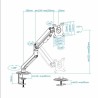 TV Halterung TooQ DB4032TNR-G 9 kg 17"-32"