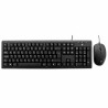 Tastatur mit Maus V7 CKU200UK QWERTY Englisch