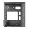 ATX Gehäuse Tacens 2ALUXM Caja PC Minitorre Micro-ATX Ventilador 12cm Acero Ultraligero Negro Schwarz