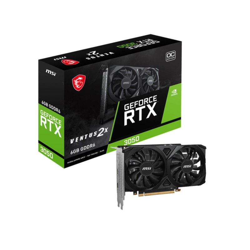 Grafikkarte MSI 912-V812-015 GDDR6 Nvidia GeForce RTX 3050