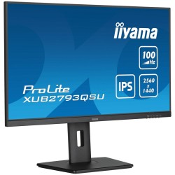 Gaming-Monitor Iiyama XUB2793QSU-B6 Quad HD 27" 100 Hz