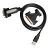 USB-zu-RS232-Adapter NANOCABLE 10.03.2002 1,8 m Schwarz