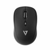 Schnurlose Mouse V7 MW100-1E Schwarz 1600 dpi