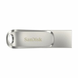 USB Pendrive SanDisk SDDDC4-128G-G46 Silberfarben Stahl 128 GB (1 Stück)