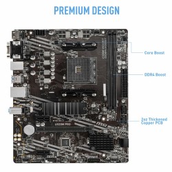 Motherboard MSI A520M PRO mATX AM4 AMD A520 AMD AMD AM4