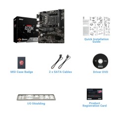 Motherboard MSI A520M PRO mATX AM4 AMD A520 AMD AMD AM4